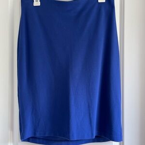 Philosophy Royal Blue Pencil Skirt